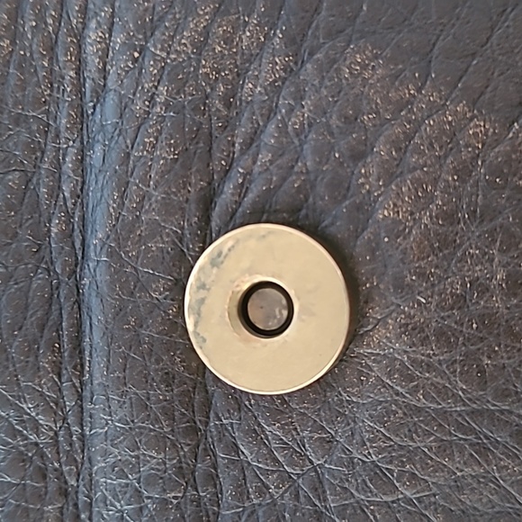 Hand Crafted long wallet wristlit Leather tooled studs Authentic material - Picture 10 of 17